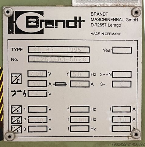 Kantenlijmer Brandt KD 83