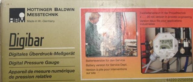 Over druk Monitor Hottinger Baldwin Digibar PE 100