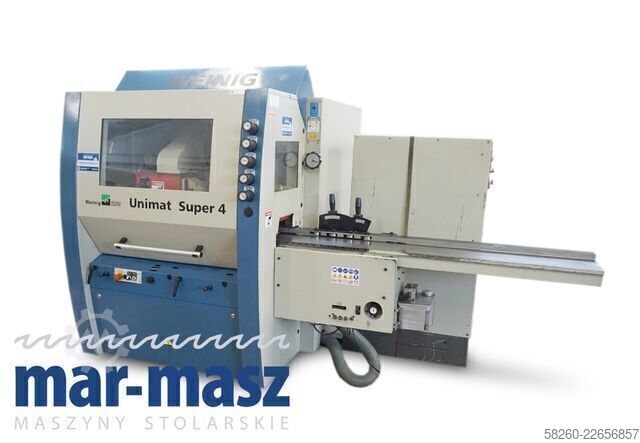 Vier-Seiten-Hobelmaschine WEINIG UNIMAT SUPER 4 do produkcji lameli