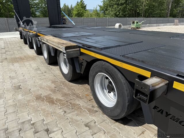 Dieplader voor het vervoeren van bouwmachines FAYMONVILLE FAYMONVILLE STZ-6WAU – 6 AXLES – 92.2GVW