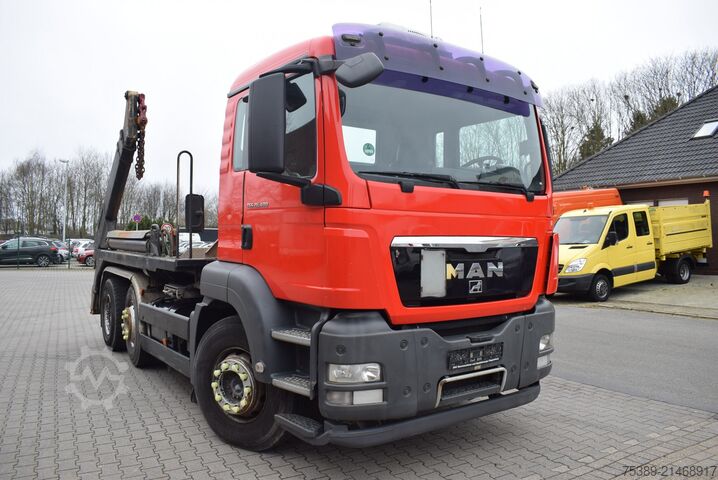 Ανατρεπόμενο φορτηγό MAN TGS  26.400 6x2 Meiller Vorlaufachse Dachklima