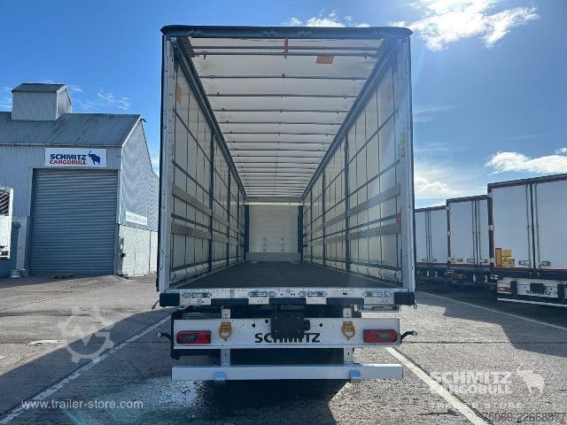 Öppen semitrailer med kapell Schmitz Cargobull Curtainsider Euroliner