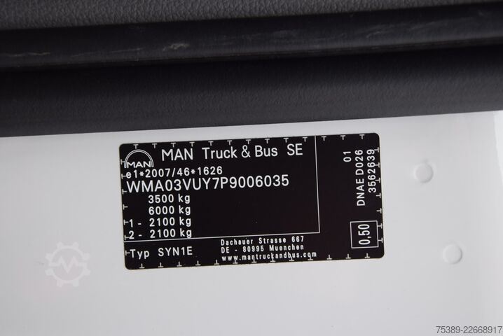 Kastenwagen hoch MAN TGE  Kasten 3.140 extralang Superhochdach LED