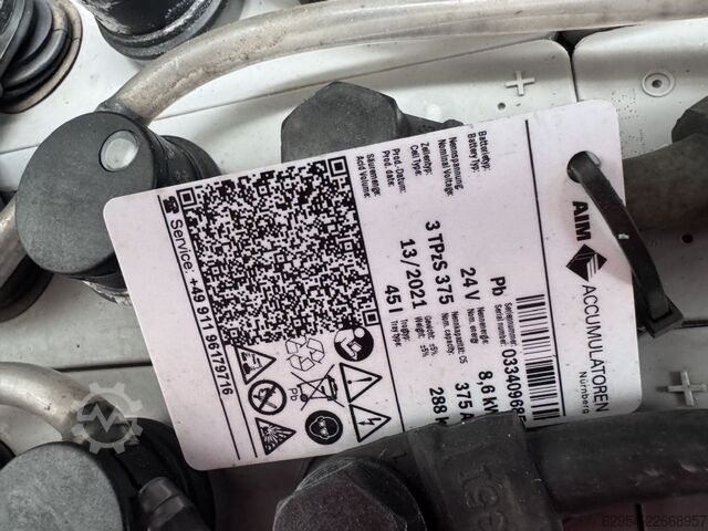 Manuell pallvagn Linde T 20 SF Batterie Bj.21 Gabellänge 1600mm