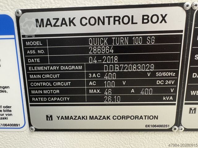 CNC Drehmaschine Mazak SMOOTH QUICK TURN 100 SG