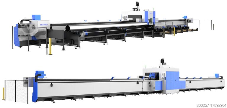 Laserschneidmaschine BAISON Laser V52U Heavy-duty Tube laser cutting