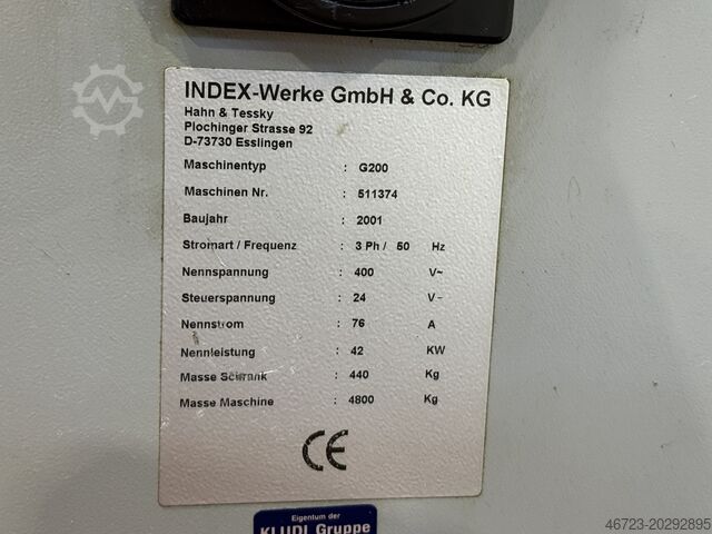 CNC centar za okretanje INDEX G200