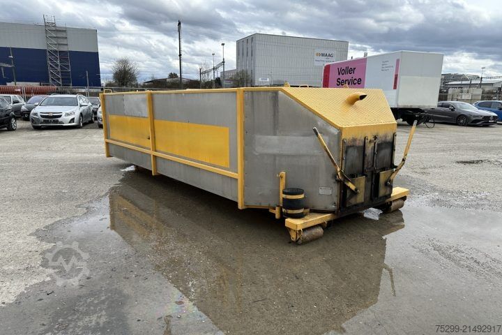 Krokcontainer  Graber Thermomulden für Hakengerät