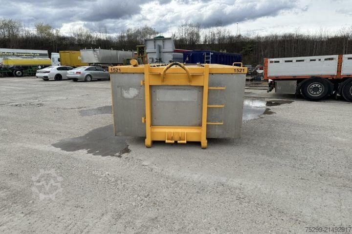 Krokcontainer  Graber Thermomulden für Hakengerät