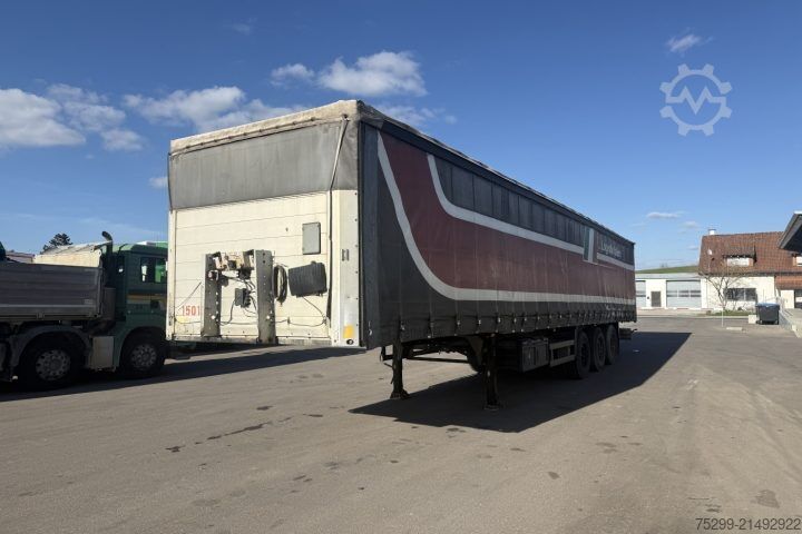 Öppen semitrailer med kapell Schmitz Cargobull S24/27 Plane / Swiss-Vehicle