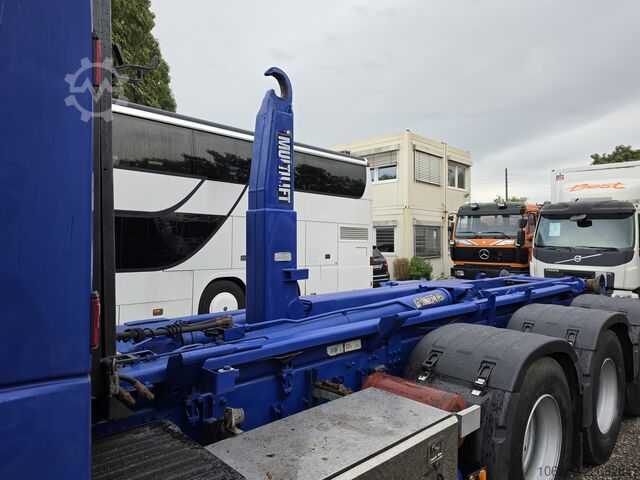 Kroklastbil VOLVO FH-440 8x4 Lift+Lenk HIAB Multilift Blat