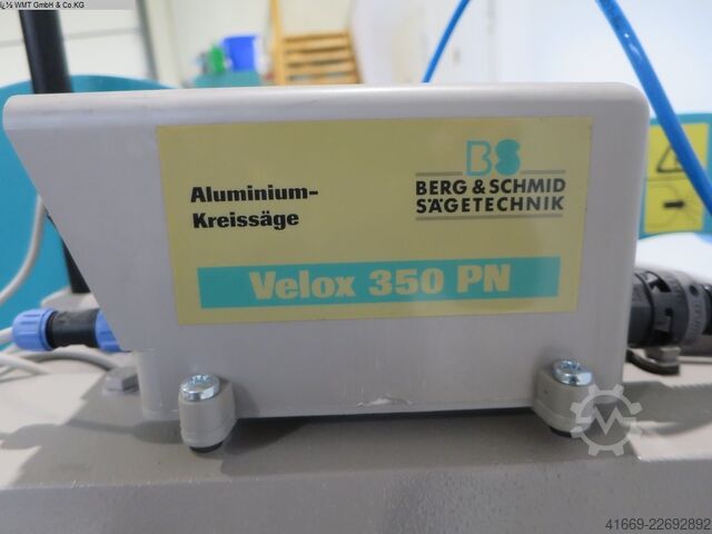 Cirkelsåg i aluminium BERG & SCHMID VELOX 350 PN