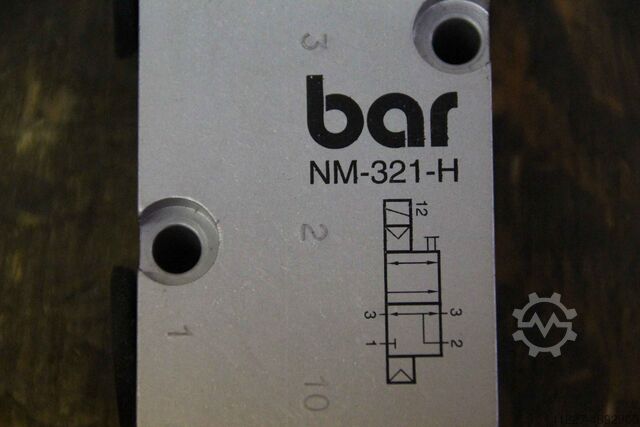 Zawór elektromagnetyczny 3/2 bar NM-321-H