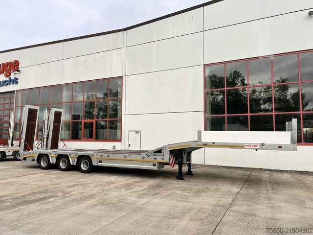 Alacsony rakfelületű félpótkocsi Möslein ST 3  3 Achs Satteltieflader neu