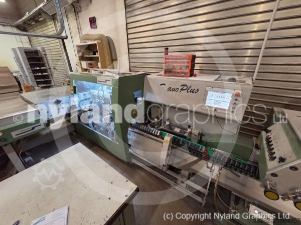 Cusături cu șa Muller Martini  Muller Martini Bravo Plus saddle stitcher- 2004