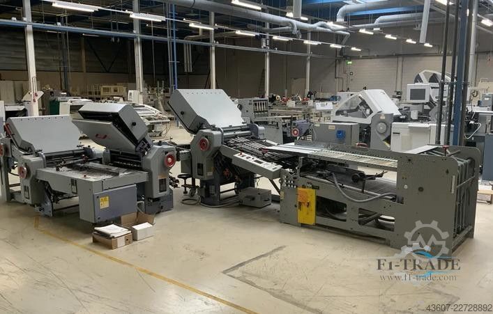 Falzmaschine / Skládací stroj Heidelberg Topliner TD/6-4-4