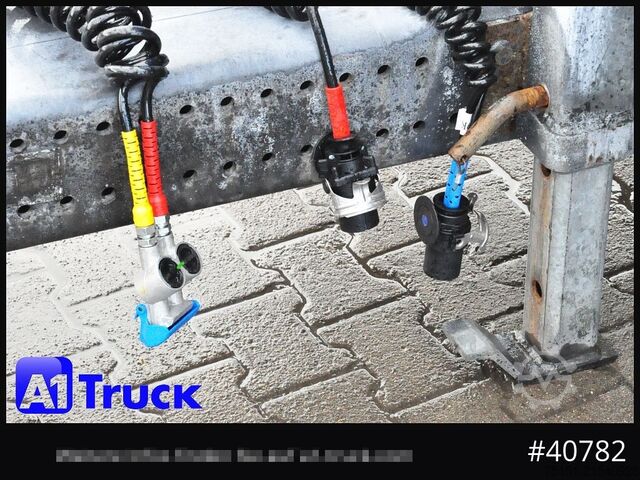 Speciallastbil WECON Jumbo, verzinkt, Liftachse, Hubdach,