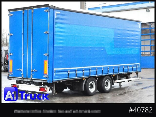 Speciallastbil WECON Jumbo, verzinkt, Liftachse, Hubdach,