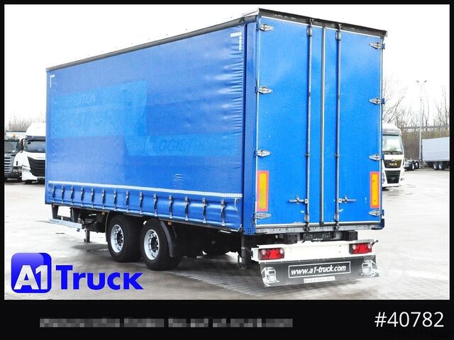 Speciallastbil WECON Jumbo, verzinkt, Liftachse, Hubdach,