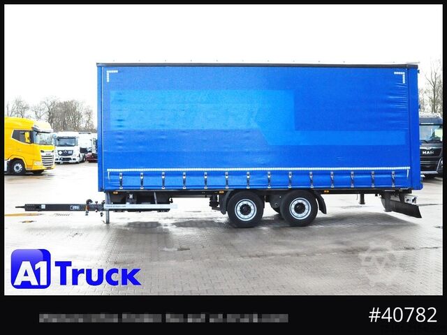 Speciallastbil WECON Jumbo, verzinkt, Liftachse, Hubdach,