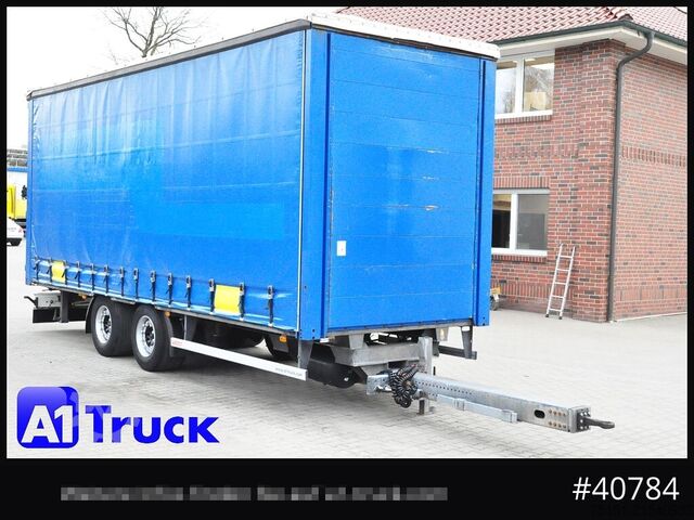 Speciallastbil WECON Jumbo, verzinkt, Liftachse, Hubdach,