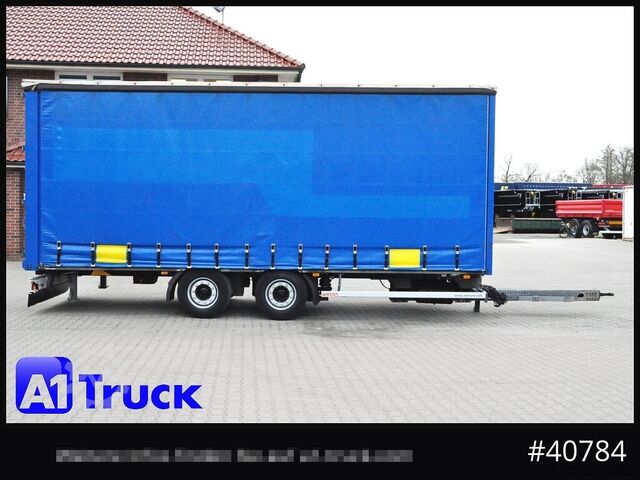 Speciallastbil WECON Jumbo, verzinkt, Liftachse, Hubdach,