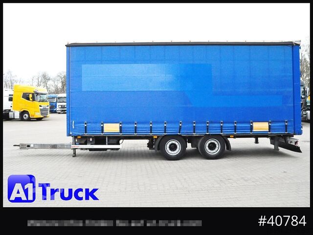 Speciallastbil WECON Jumbo, verzinkt, Liftachse, Hubdach,