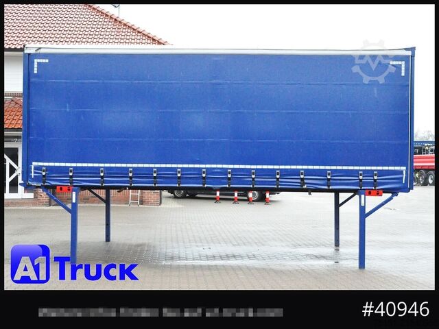 Cserélhető felépítmény platóval és ponyvával KRONE Wechselbrücke 7,45, Code XL, Bordwand, neue Plane