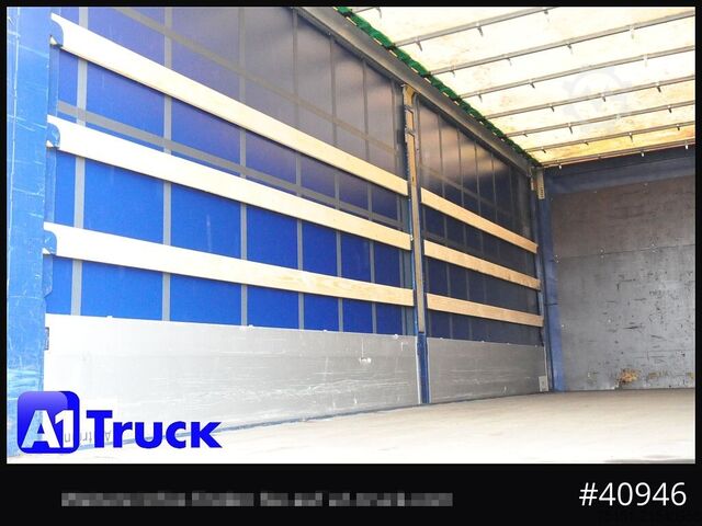 Cserélhető felépítmény platóval és ponyvával KRONE Wechselbrücke 7,45, Code XL, Bordwand, neue Plane