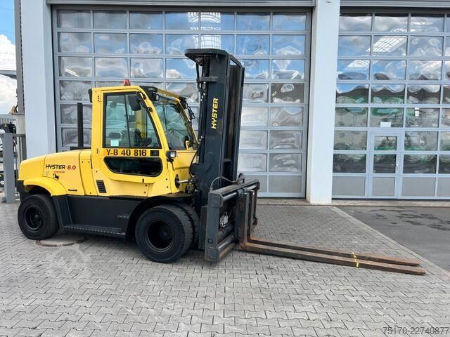 Empilhador Hyster H8.0 FT9 / nur 1.426h! / Triplex: 5,52m / ZVG
