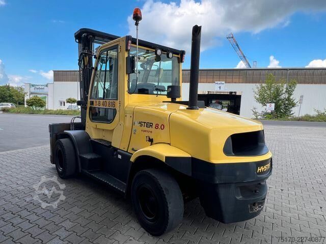 Empilhador Hyster H8.0 FT9 / nur 1.426h! / Triplex: 5,52m / ZVG