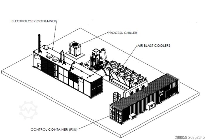 Centrale à hydrogène 2 MW ITM power Neptune II plug and play