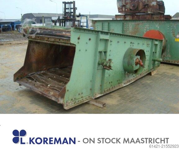 Siebanlage Gfa 16/42-2 Test Screening machine Gfa 16/42-2