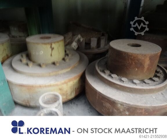 Palettenkupplungen KRUPP Krupp Diameter from 200mm till 800mm Tot pallet Couplings KRUPP