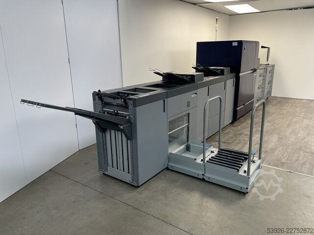 Digitaldruckmaschine Konica Minolta AccurioPress C14000 incl. Paperdeck, Finisher and Fiery