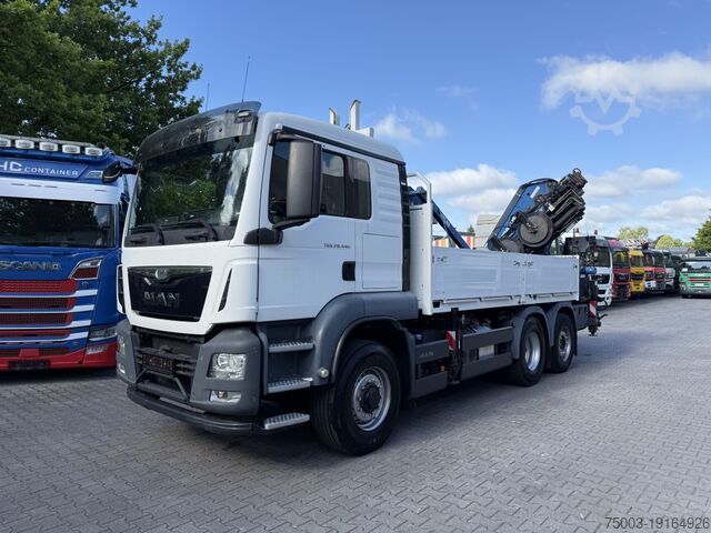 Vrachtauto met open laadbak MAN TGS 28.440 6X4H-4 Atlas 290 bis 24 Meter