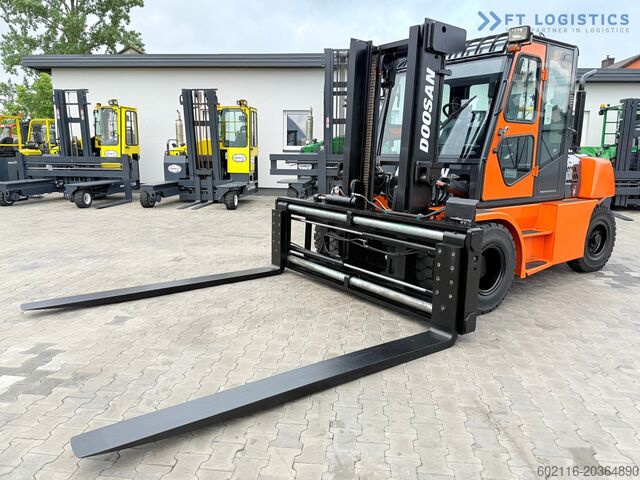 Chariot élévateur quatre roues DOOSAN 70 / DUPLEX / FORK 2500MM / POSITIONER