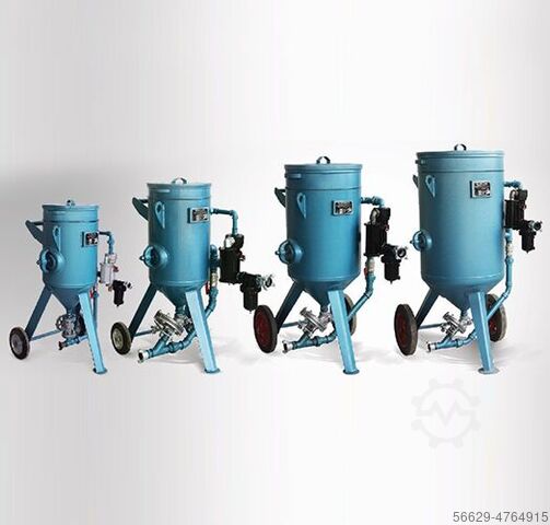 Set di sabbiatura con vasca di sabbiatura PROTON PT-200 RC (200 L POT)
