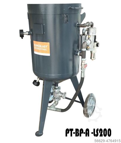 Set di sabbiatura con vasca di sabbiatura PROTON PT-200 RC (200 L POT)