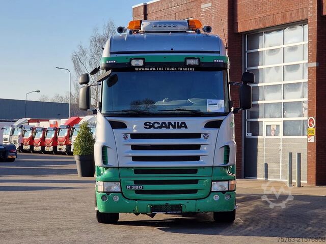 Furgón portacoches Scania R380 4x2 - Car transport / Flatbed - Ramp - Ful...