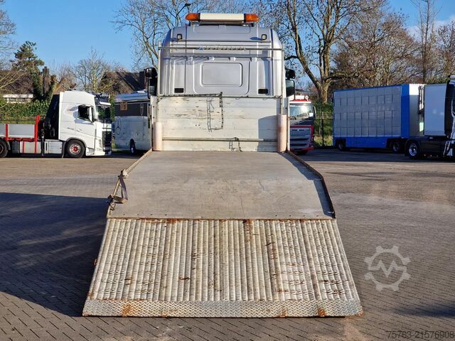 Furgón portacoches Scania R380 4x2 - Car transport / Flatbed - Ramp - Ful...