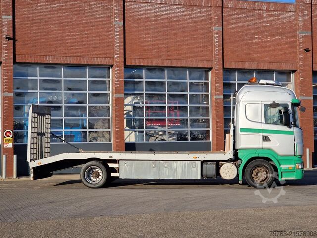 Furgón portacoches Scania R380 4x2 - Car transport / Flatbed - Ramp - Ful...