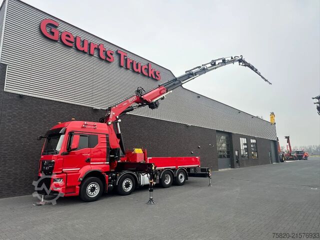 Camión grúa MAN TGS 35.510 8X4H-6 BL + FASSI F820RA.2.27 +JIB L...
