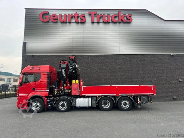 Camión grúa MAN TGS 35.510 8X4H-6 BL + FASSI F820RA.2.27 +JIB L...