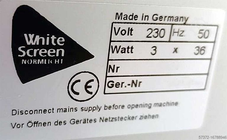 Maskiner til tekstilinspektion Textechno/White Screen/Yuan more FPA ME/YG086