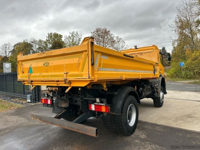 Three-sided tipper truck MERCEDES-BENZ Axor 1833 4x4 Kipper MEILLER AHK