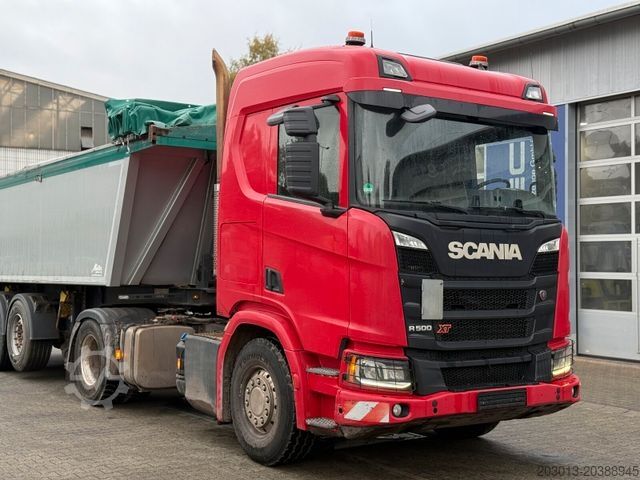 Standardowy ciągnik siodłowy SCANIA R500 XT 4x2 Euro 6 SZM Kipphydraulik Blatt/ Luft