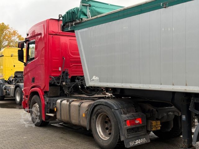 Standardowy ciągnik siodłowy SCANIA R500 XT 4x2 Euro 6 SZM Kipphydraulik Blatt/ Luft