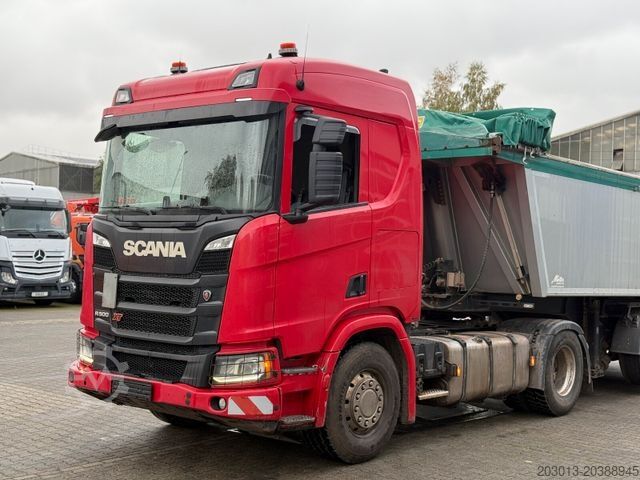 Standardowy ciągnik siodłowy SCANIA R500 XT 4x2 Euro 6 SZM Kipphydraulik Blatt/ Luft