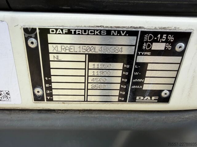 Kuffert DAF LF 180 LF180.12 EURO6.  als in Nieuwstaat!